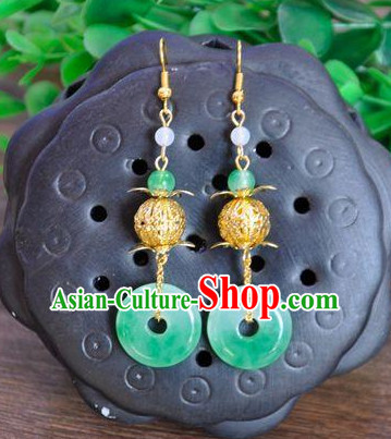 Chinese Traditional Ancient Imperial Empress Earrings