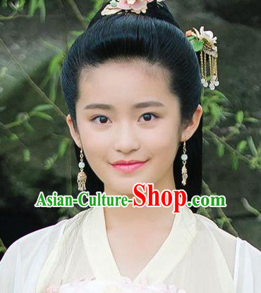 Handmade Chinese Traditional Ancient Imperial Empress Earrings and Hairpins
