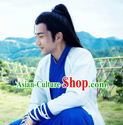Ancient Chinese Men Clothing Complete Set