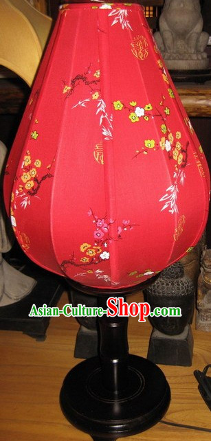 Top Chinese Handmade Silk Wood Palace Desk Lantern