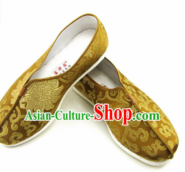 Top Chinese Classic Traditional Tai Chi Shoes Kung Fu Shoes Martial Arts Shoes for Men