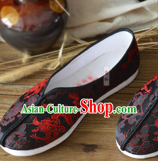 Top Chinese Classic Traditional Kungfu Master Tai Chi Shoes Kung Fu Shoes Martial Arts Fabric Shoes