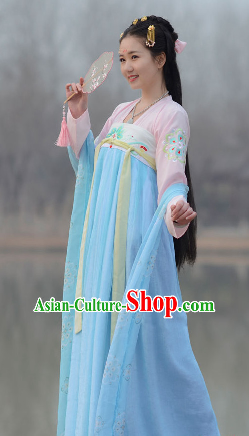 Top Chinese Hanfu Clothing Chinese Hanfu Costume Hanfu Dress Ancient Chinese Costumes Complete Set for Women Girls Children
