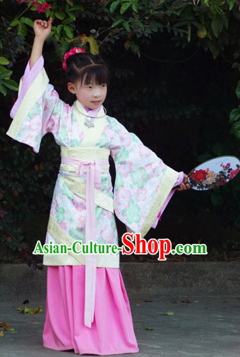 Top Chinese Han Dynasty Princess Hanfu Clothing Chinese Hanfu Costume Hanfu Dress Ancient Chinese Costumes and Hat Complete Set for Women Girls Children