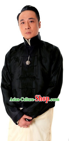 Chinese Minguo Time Mandarin Landlord Clothes Complete Set for Men