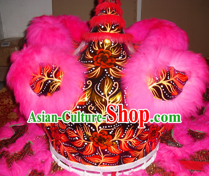 Top Peachblow Competition and Parade Lion Dancing Equipment Complete Set