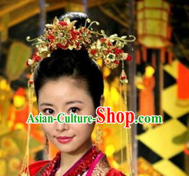 Ancient Chinese Style Imperial Palace Empress Queen Empress Hairpieces Hair Jewelry Set