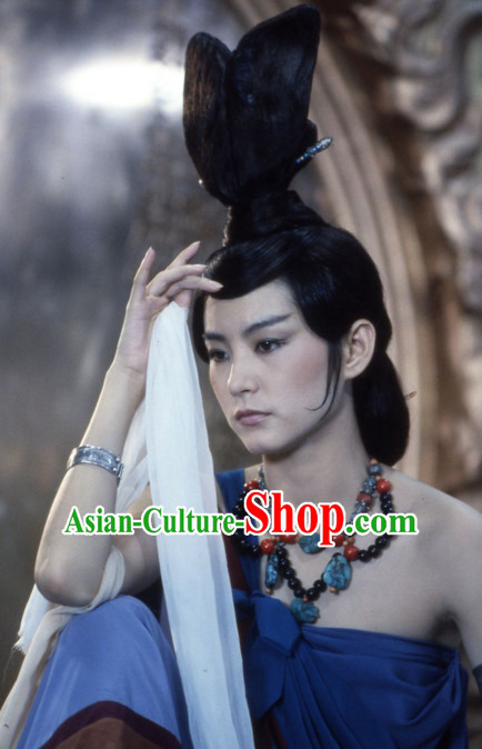 Ancient Chinese Fairy Black Wigs for Women