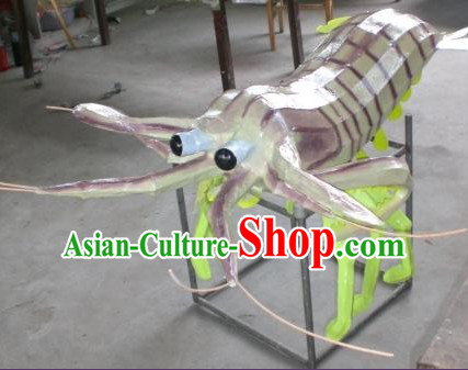 Traditional Chinese Shrimp Prawn Dance Props