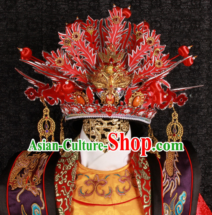 Top Chinese Ancient Phoenix Coronet Crown for Brides