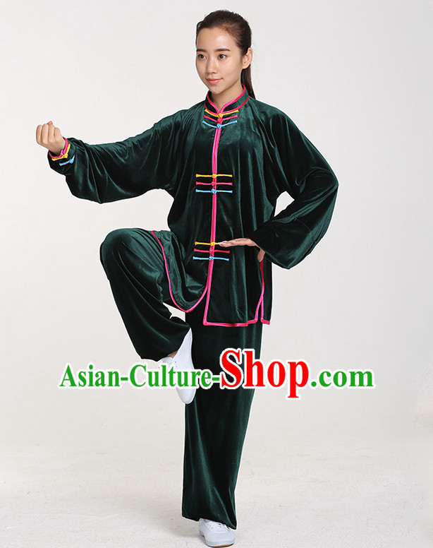 Top Chinese Traditional Taiji Tai Chi Suit Complete Set for Women or Men