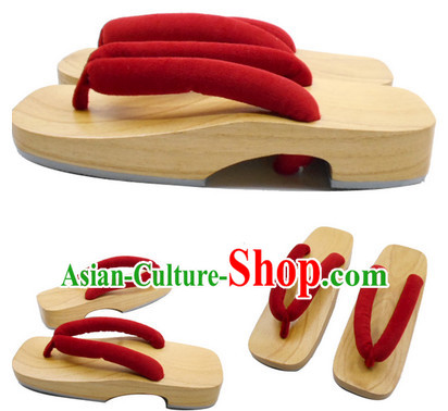 High Heel Janpanese Asian Ancient Traditional Style Slippers Geta