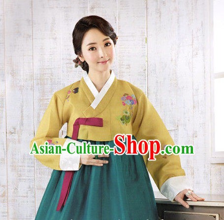 South Korean Style Asian Clothing Traditional Korean Dress Traditional National Costumes Clothes for Women