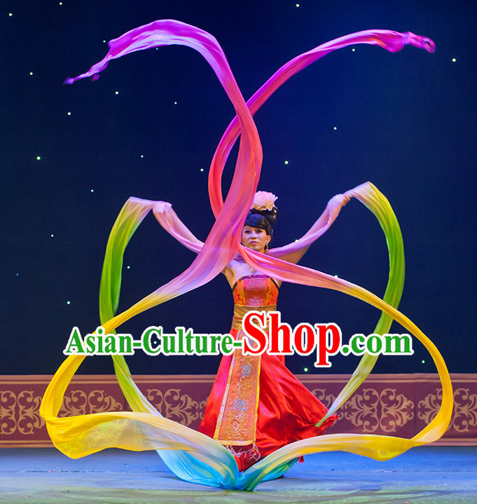 12 Meters Imitation Silk Long Dancing Ribbon