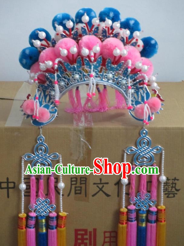 Top Traditional Chinese Opera Phoenix Coronet Hat Props for Adults and Children