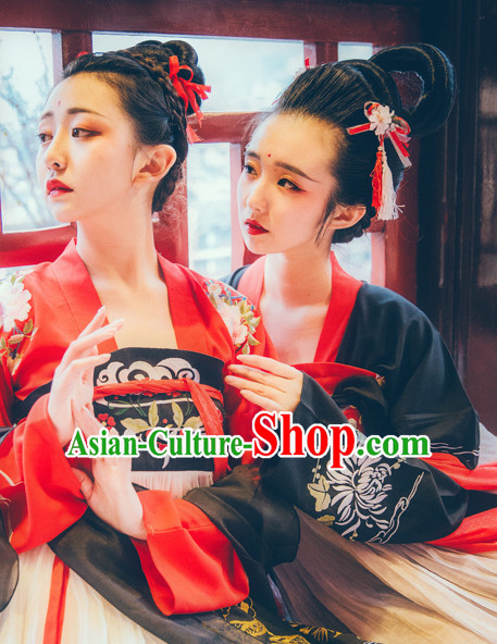Chinese Traditional Oriental Dress Hanfu Clothing Asian Dresses Fashion Cheongsam Dress China Clothing