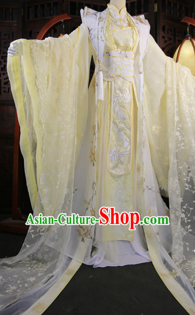 Chinese Imperial Clothing Cosplay Dresses National Costume Traditional Chinese Clothing Attire Complete Set