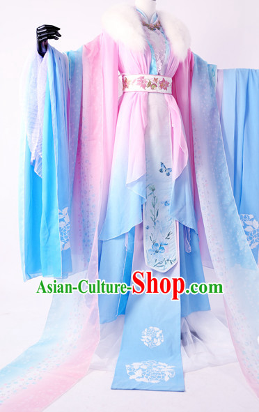 Chinese Imperial Empress Clothing Cosplay Dresses National Costume Traditional Chinese Clothing Attire Complete Set