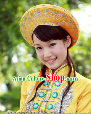 Chinese Ethnic Handmade Hat for Women