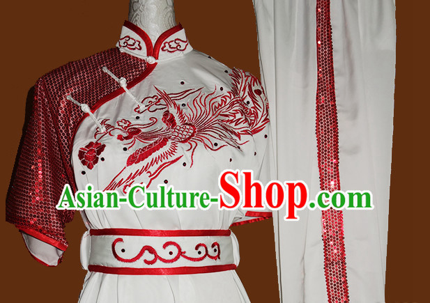 Top Asian Championship Kung Fu Martial Arts Uniform Suit for Women Girls