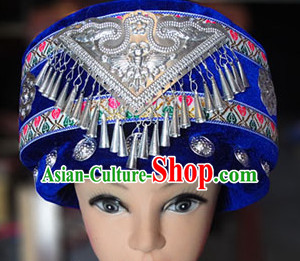 Chinese Miao Folk Ethnic Hat for Women