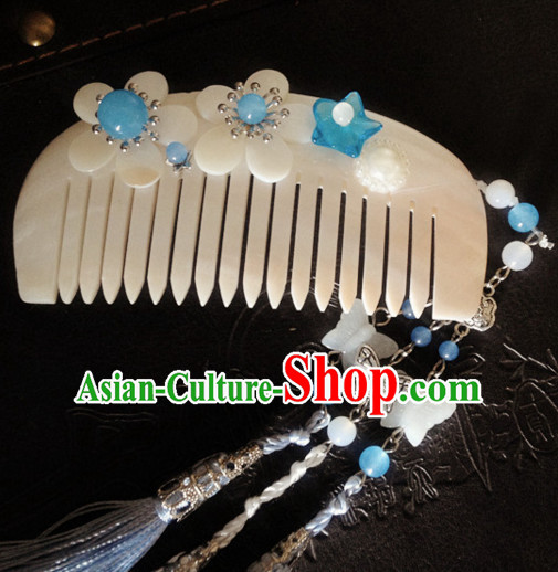 Chinese Traditional Lady Comb Headpieces Hair Jewelry Set