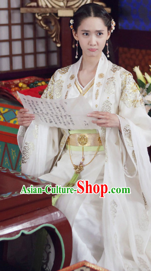 Traditional Chinese Ancient Princess Clothes Complete Set for Women