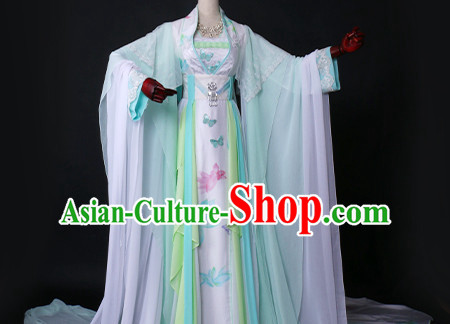 Ancient Chinese Fairy Clothing Traditional Chinese Princess Clothes Dresses Tangzhuang Han Fu Complete Set for Women