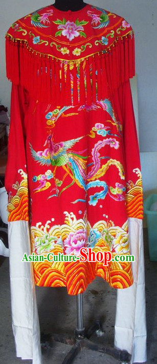 Traditional Chinese Opera Cantonese Opera Guangdong Opera Embroidered Phoenix Lady Costumes