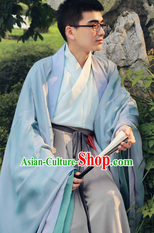 Ancient Chinese Clothing Chinese National Costumes Ancient Chinese Costume Traditional Chinese Clothes Complete Set for Men