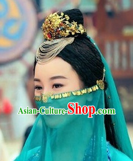 Chinese Traditional Wedding Ceremony Hair Accessories Hair Jewelry