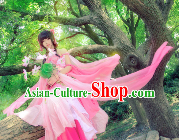 Chinese Traditional Fairy Clothes for Women China Women Dress Customized Ladies Dresses Cheongsams Qipao Hanfu Complete Set
