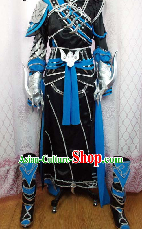 China High Quality Superhero Armor Costume Cosplay Taoist Archer Costume Avatar Costumes Wonderflex Knight Armorsuit Leather Metal Fantasy Armoury Complete Set
