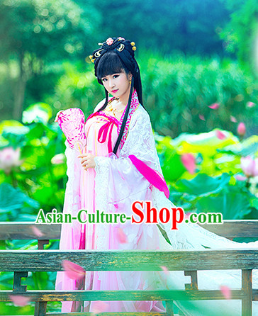 Ancient China Princess Garment Traditional Imperial Queen Costumes High Quality Chinese Empress National Costumes and Accessories Complete Set for Women
