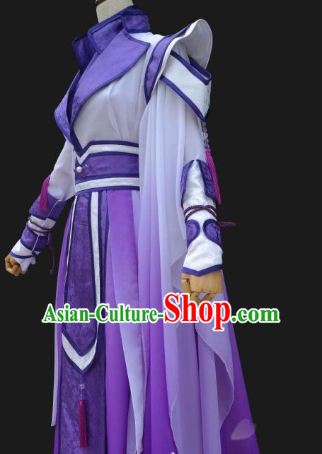 Chinese Classical Swordswoman Costumes Complete Set