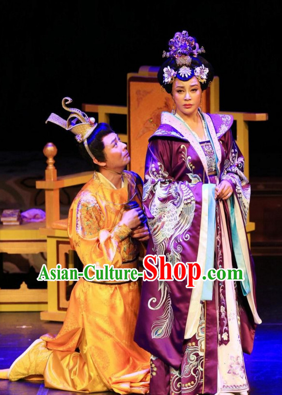 China Ancient Tang Dynasty Phoenix Dresses Only Female Emperor Wu Zetian Drama Stage Performance Women Costumes Traditional Clothing Complete Set