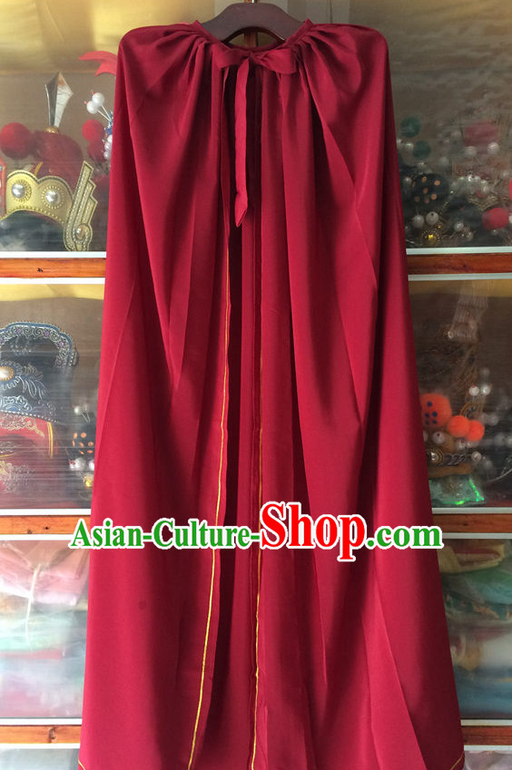 China Beijing Opera General Mantle Hero Cape Robe Stage Costumes