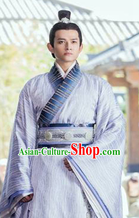 Ancient Chinese Prince Man Costumes Costume Traditional Chinese Fairy Hanfu Han Fu Costumes Ancient Cosplay Complete Set