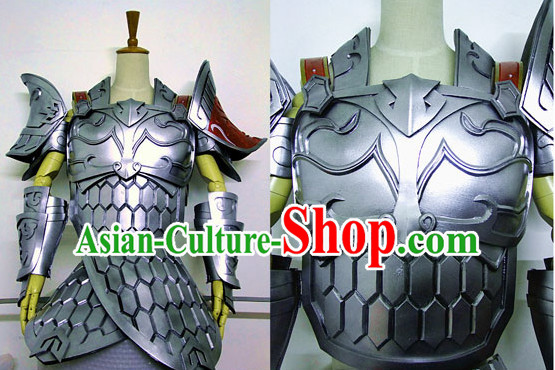 Special Ancient Chinese Official Armor Costumes Body Costume Dresses Complete Set