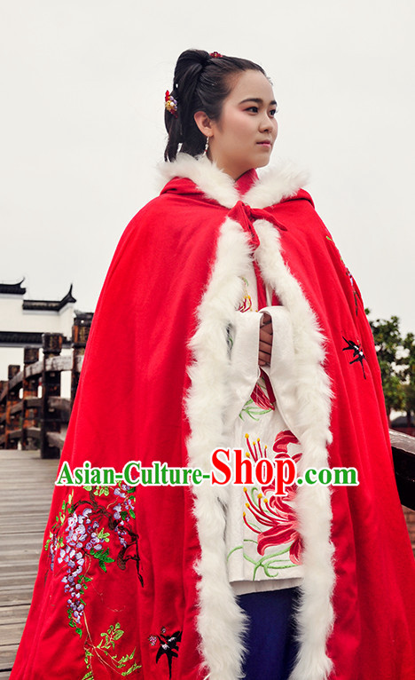 Ancient Chinese Princess Wedding Dresses Traditional Royal Stage Hanfu Classical Dress National Costumes Clothing and Hair Jewelry Complete Set