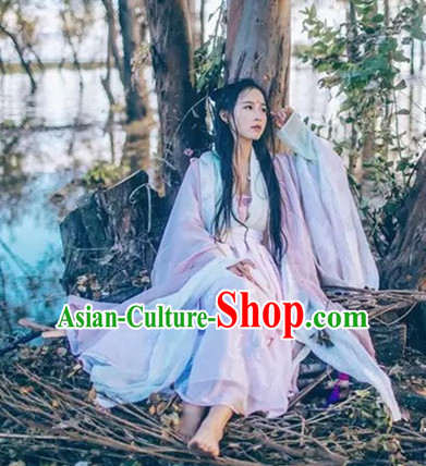 Ancient Chinese Women Dresses Ruqun Hanfu Girls China Classical Clothing Histroical Dress Traditional National Costume Complete Set
