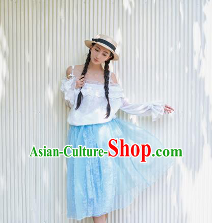 Traditional Classic Chinese White Silk Pajamas Heavy Lace Embroidery Evening Dress Restoring Garment Skirt Braces Skirt