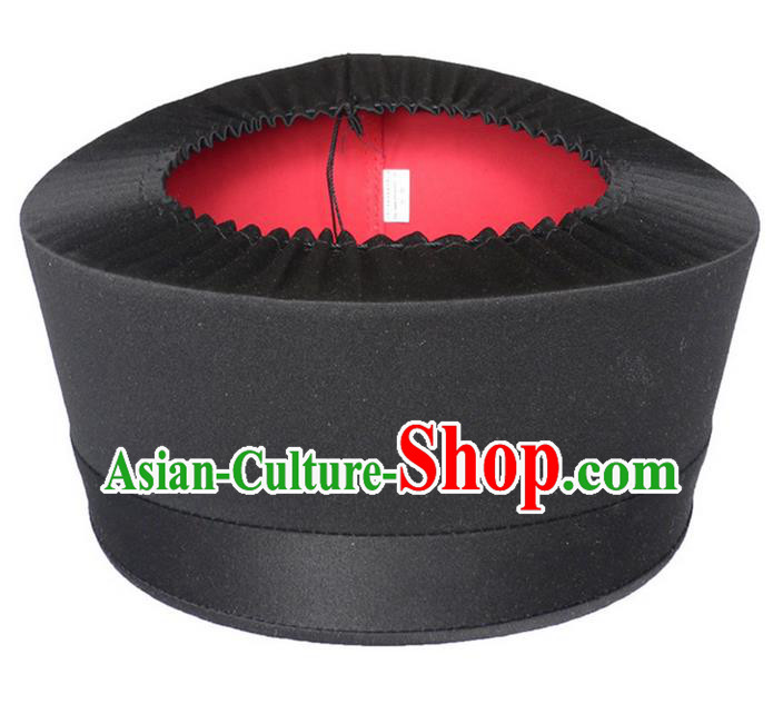 Traditional Chinese Wudang Taoist Supplies Hair Hats Tai Chi Headwear Kerchief for Men
