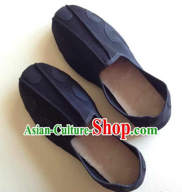 Traditional Chinese Wudang Taoist Supplies Shoes Tai Chi Yin Yang Shoes Martial Arts Fabric Shoes for Men