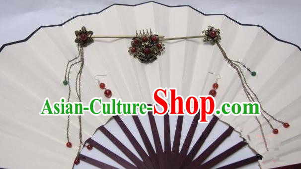 Traditional Chinese Ancient Jewelry Accessories, Ancient Chinese Imperial Princess Wedding Hair Step Shake Phoenix Hair Comb, China Wedding Bride Hairpin for Women