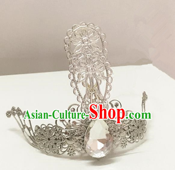 Traditional Chinese Ancient Jewelry Accessories, Ancient Chinese Han Dynasty Imperial Princess Hairpin, Prince Beam Hair Crown Hair Tuinga for Women