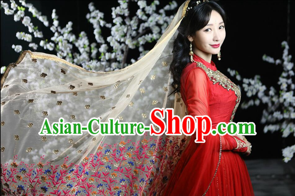 Traditional Indian Classical Folk Dance Dress Clothing Dresses Costume Classic Dancing Cultural Dances Belly Dance Costumes for Women
