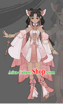 Chinese Cos Fairy Costume Garment for Girl Dress Costumes Dress Adults Cosplay Japanese Korean Asian King Clothing
