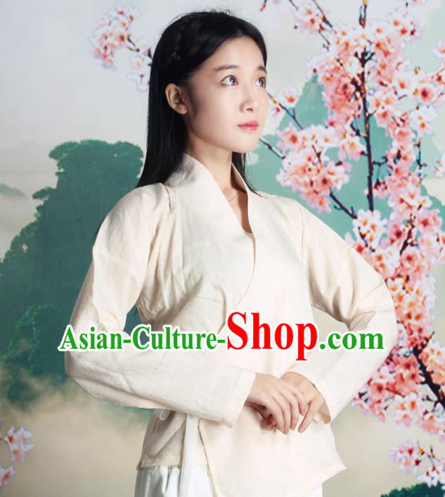 Traditional Chinese Female Costumes, Chinese Acient Hanfu Clothes, Chinese Cheongsam, Tang Suits Blouse for Women