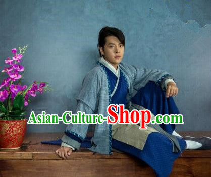 Traditional Chinese Costume Chinese Ancient Men Dress, Ming Dynasty Costume for Men